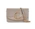C Chain Clutch Bag, front view